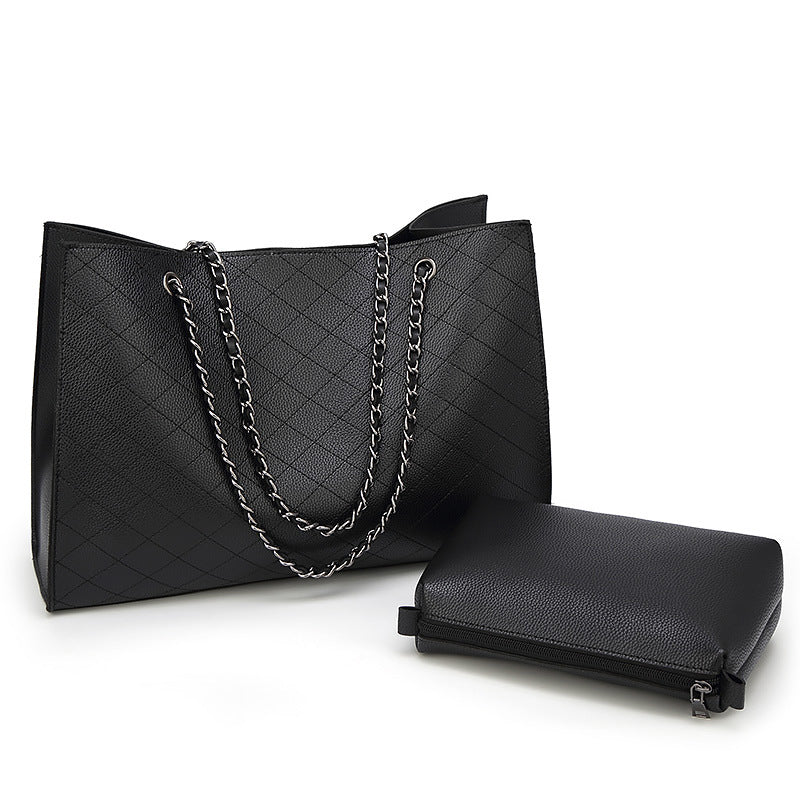 Damen Shopper-Tasche mit abnehmbarem Kosmetiktäschchen Nord Taschen