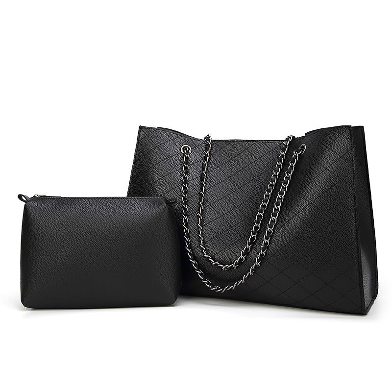 Damen Shopper-Tasche mit abnehmbarem Kosmetiktäschchen Nord Taschen