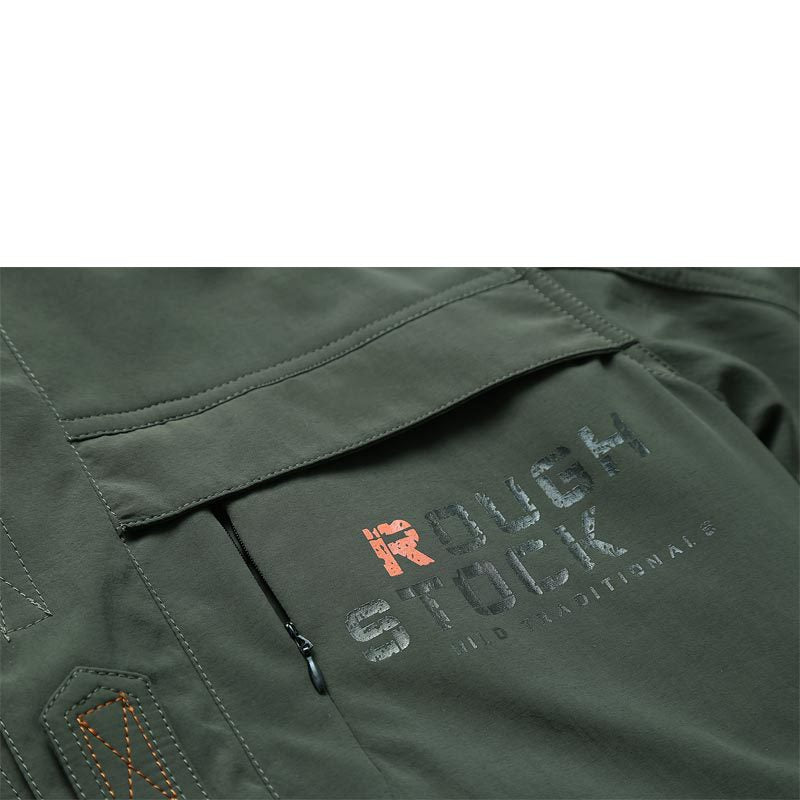 Herren Fieldjacke mit Mesh-Innenfutter, Kapuze und Multifunktions‑Taschen Nord Taschen