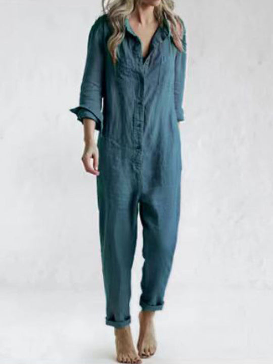 Langärmliger Jumpsuit - Vittorelli