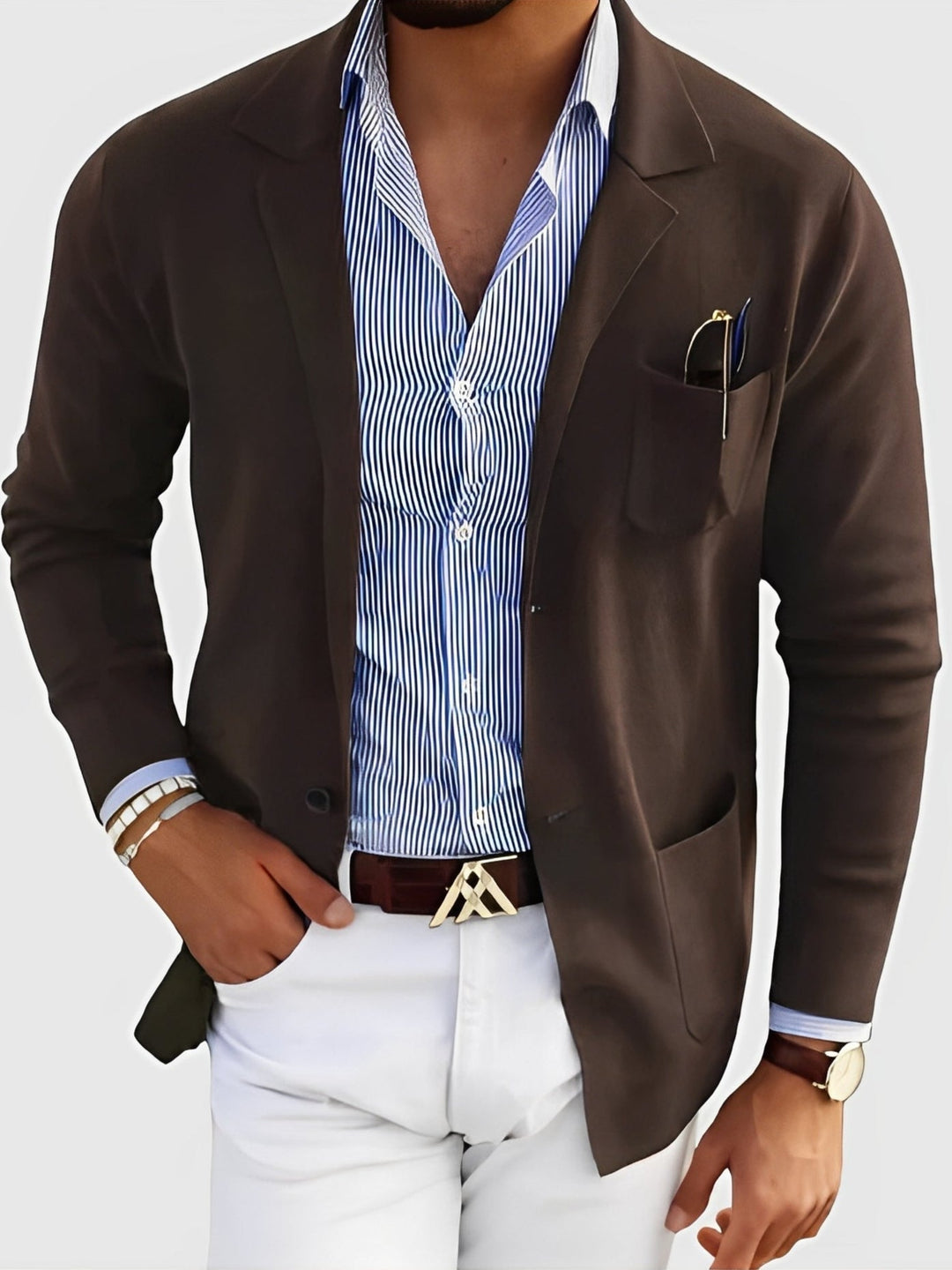 Eleganter Blazer mit Taschen für Männer - Vittorelli