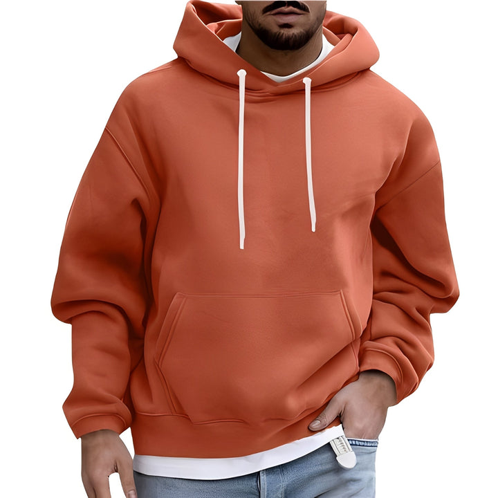 Lässiger Hoodie mit Tasche für Männer