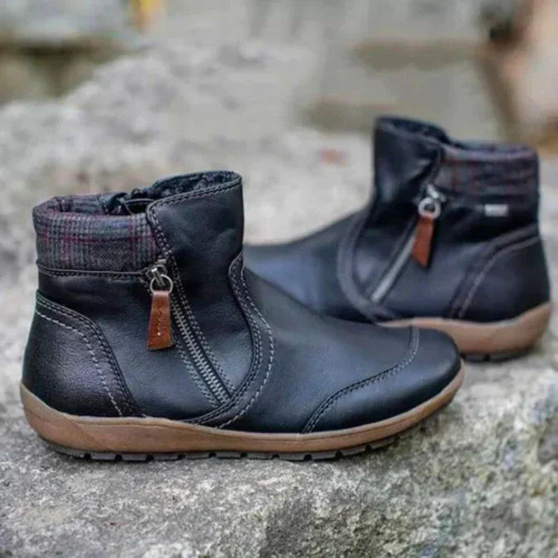 Orthopädische Premium-Stiefel mit Reißverschluss
