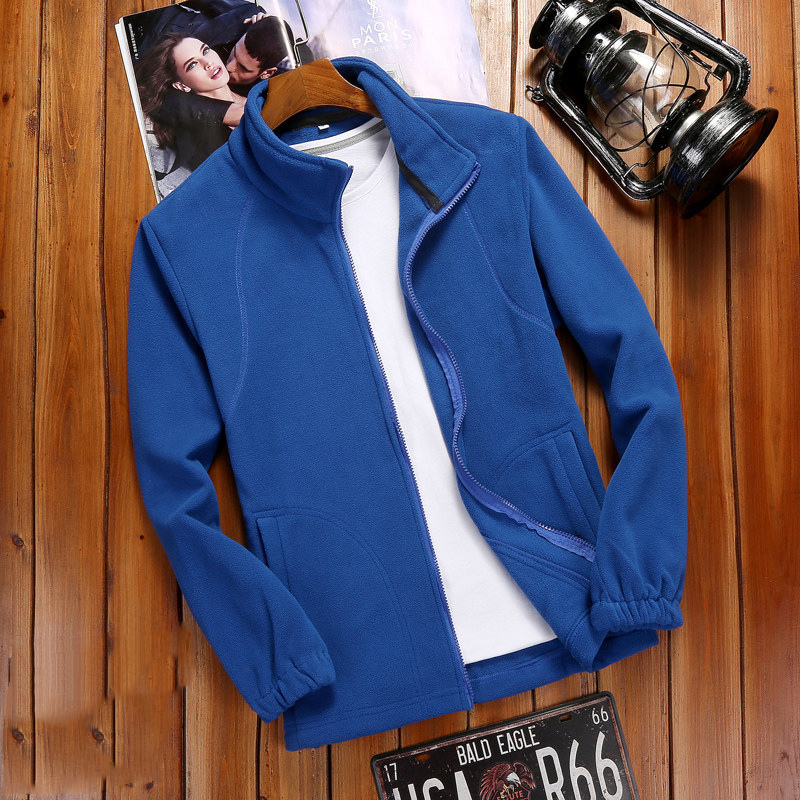 Fleecejacke Damen Reißverschluss-Fleece mit Stehkragen