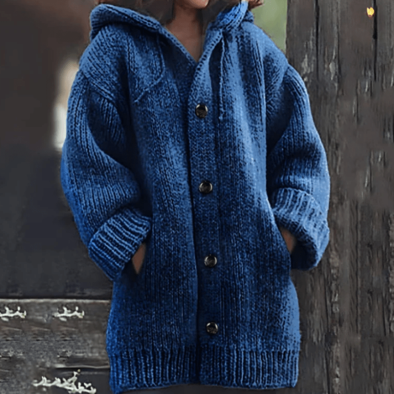 Warme Damen-Strickjacke - Arvani