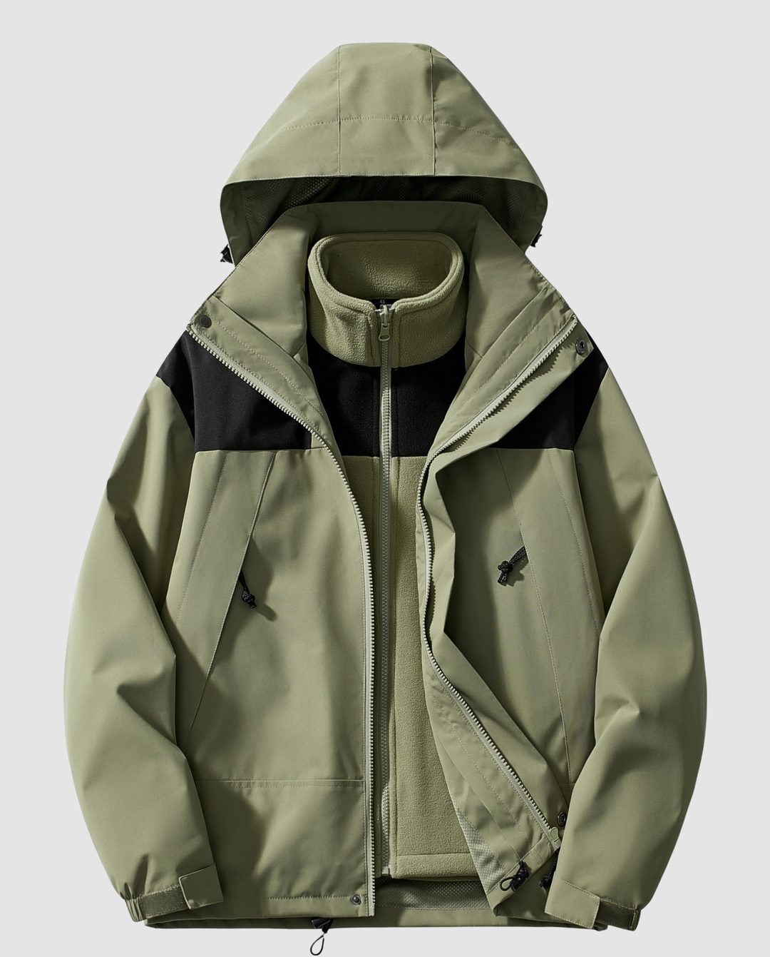 Warme Damen Winterjacke Fleece