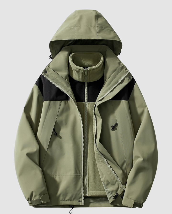 Warme Damen Winterjacke Fleece