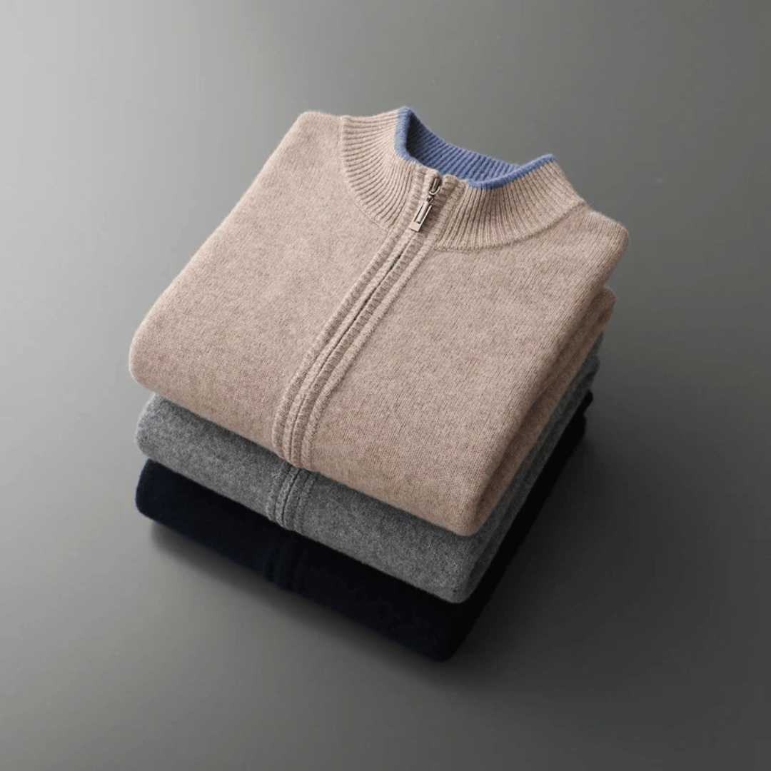 Nord Taschen | Kaschmir Zip Jacke