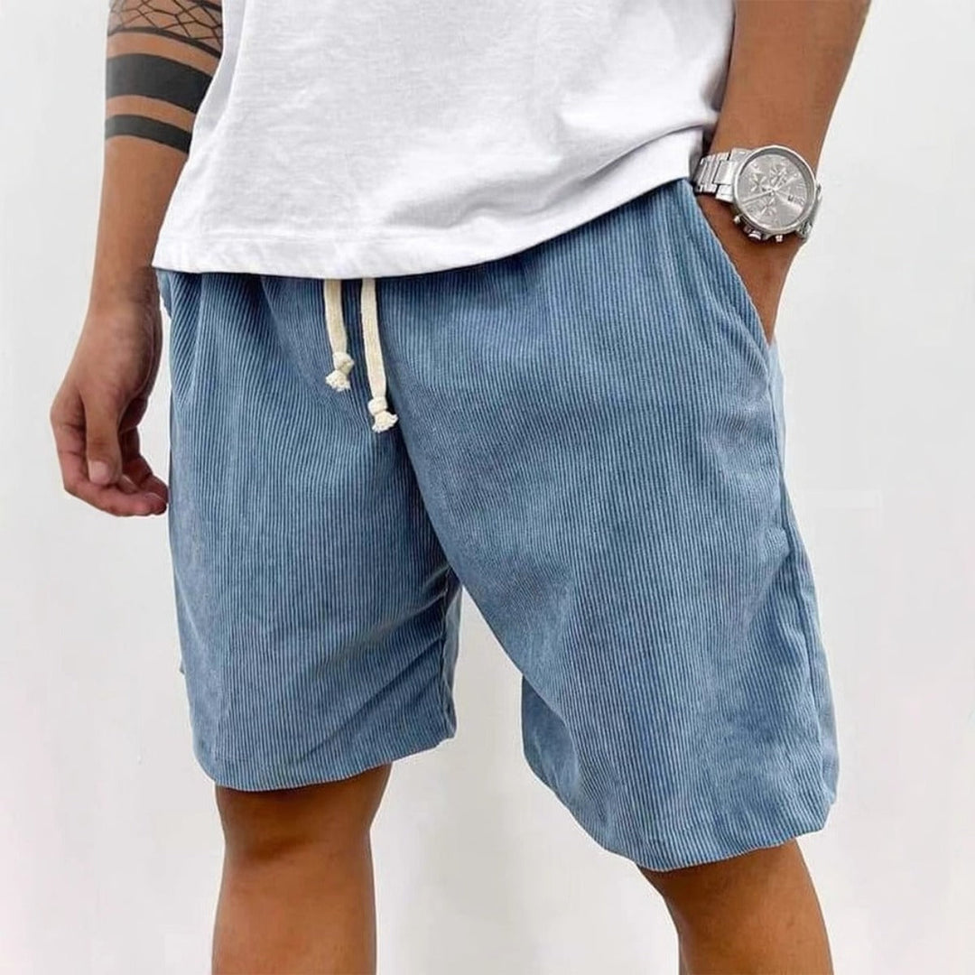 Nord Taschen | Herren Casual Kordelzug Cord Shorts