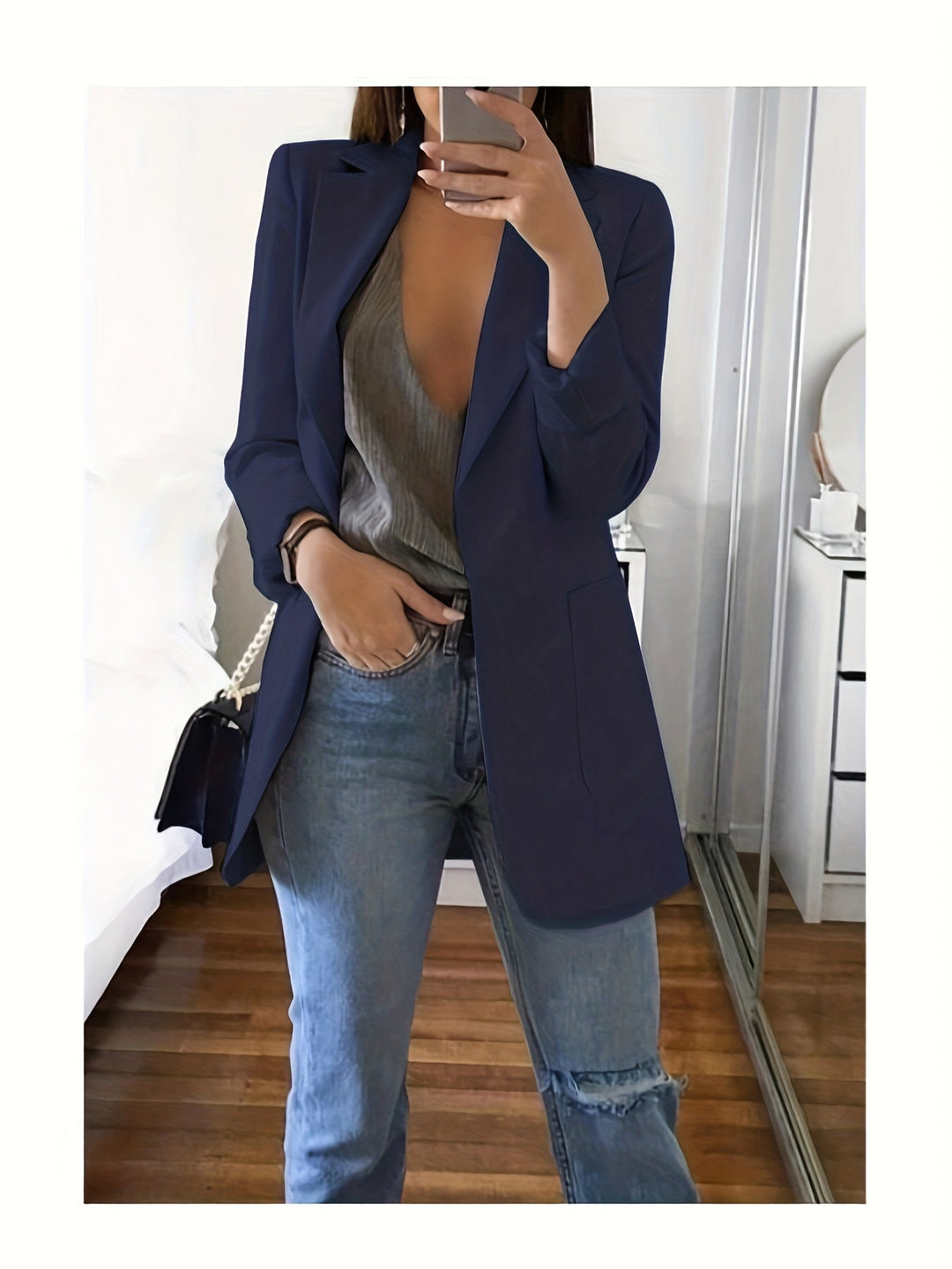 Lässiger Blazer In Übergröße - Arvani