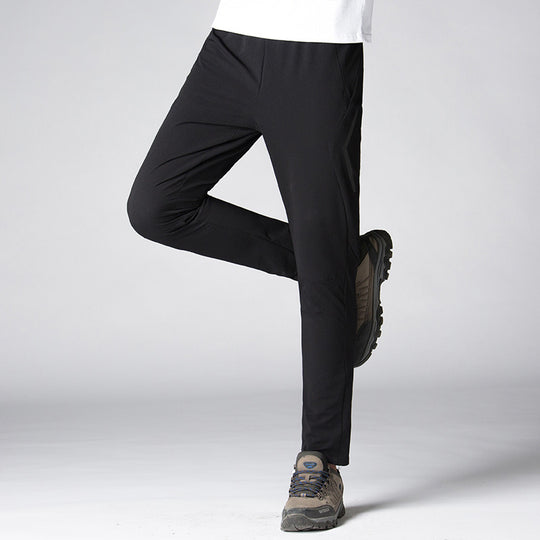 Damen Slim-Fit Stretch-Trekkinghose mit vorgeformten Knien und elastischem Komfortbund Nord Taschen