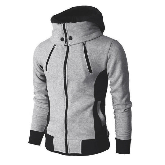 Herren Sportjacke mit abnehmbarer Kapuze und praktischen Taschen