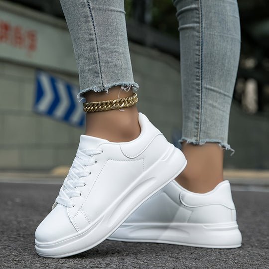 Damen Weiße Sneakers Casual