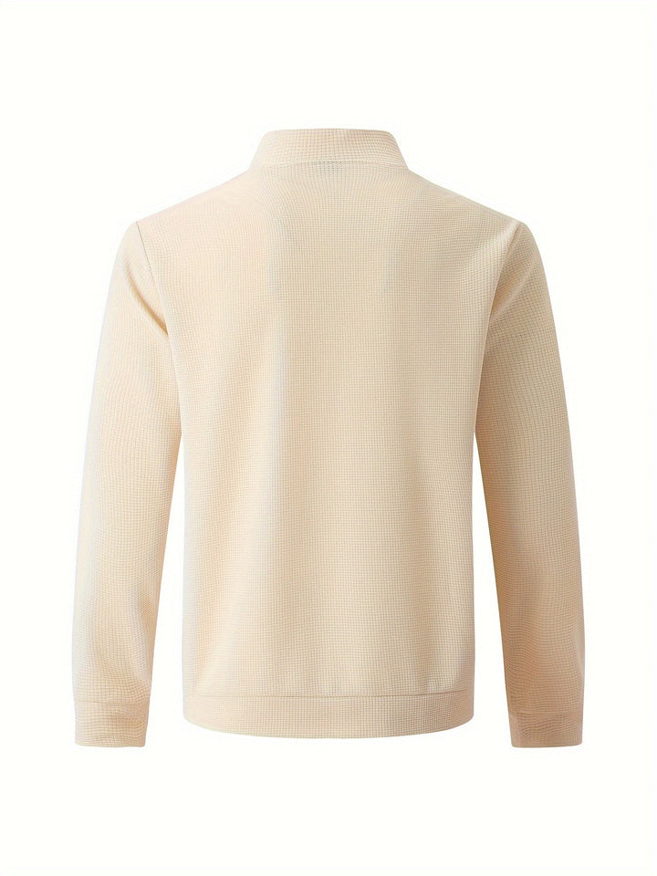Elegante Jacke mit Reißverschluss Baumwollmischung Stilvoll und Bequem