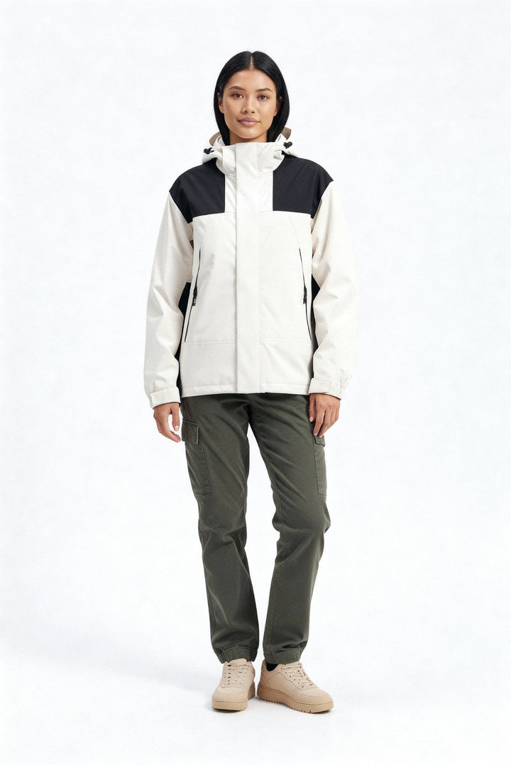 Damen Fleece 3-in-1 Winterjacke mit Kapuze & Wärmefunktion | Nord Taschen