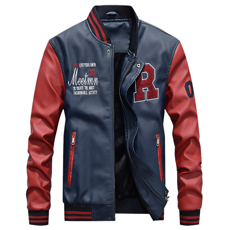 Herren modische Collegejacke Nord Taschen