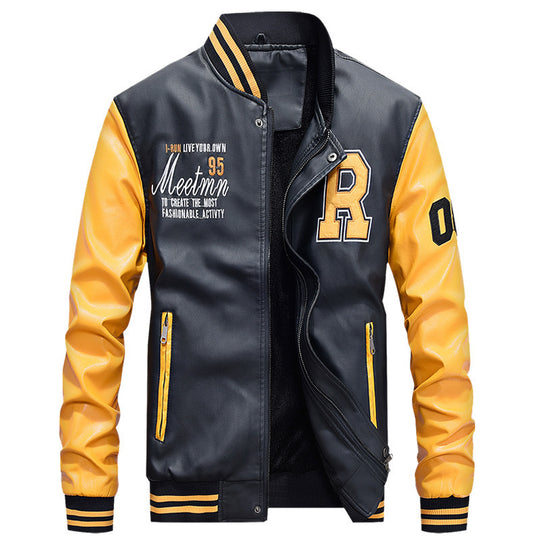 Herren modische Collegejacke Nord Taschen