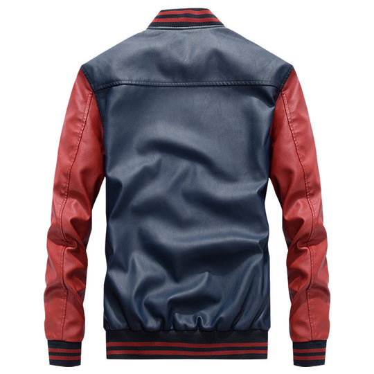 Herren modische Collegejacke Nord Taschen