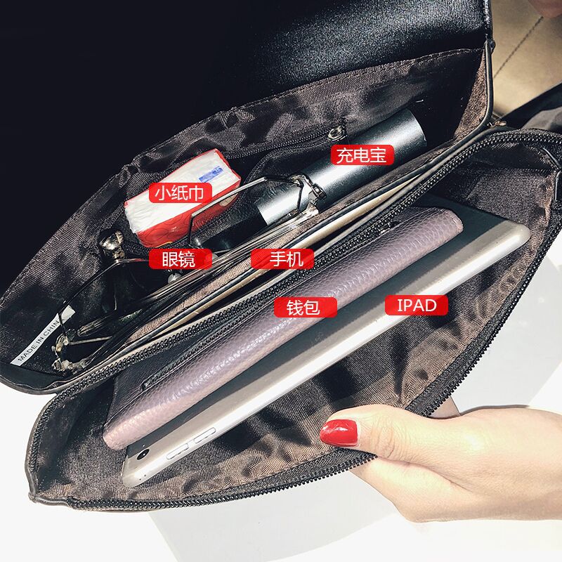 Damen Clutch in modernem Design mit eleganten Akzenten Nord Taschen