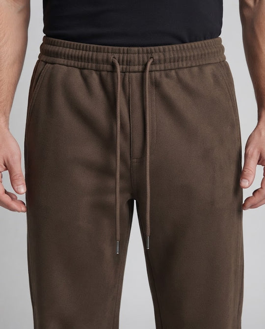 Herren Extraweite Relaxed-Fit Sweathose mit Kordelbund und vertikalen Ziernähten Nord Taschen