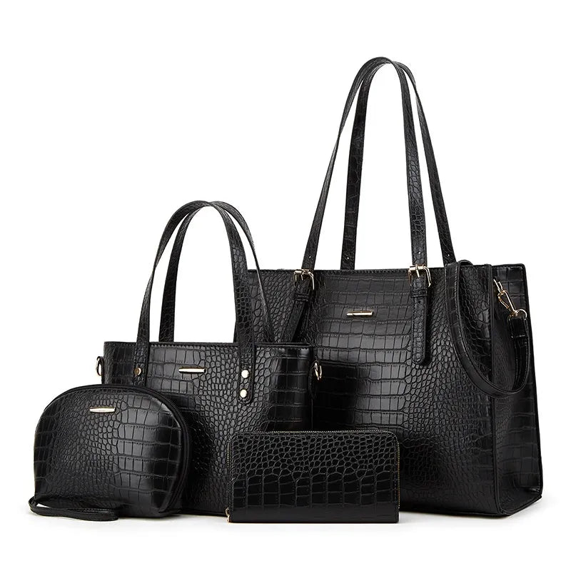 Nord Taschen | Set für Damen - 4-teiliges Set mit eleganten Taschen für verschiedene Anlässe