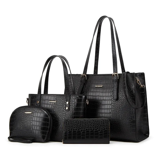 Nord Taschen | Set für Damen - 4-teiliges Set mit eleganten Taschen für verschiedene Anlässe