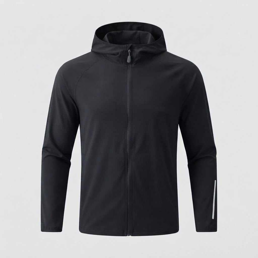 Herren Sportliche Laufjacke Nord Taschen
