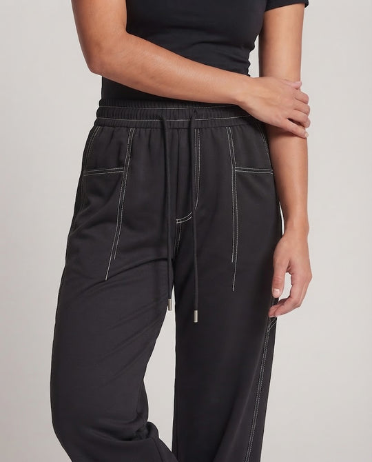 Damen Bequeme und elegante Stoffhose Nord Taschen