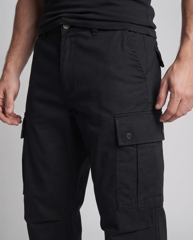 Herren Cargohose im Camouflage-Design Nord Taschen