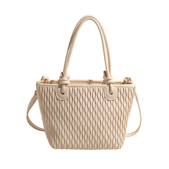 Nord Taschen | Umhängetasche für Damen - Schlichte Tasche mit strukturiertem Design und verstellbarem Riemen