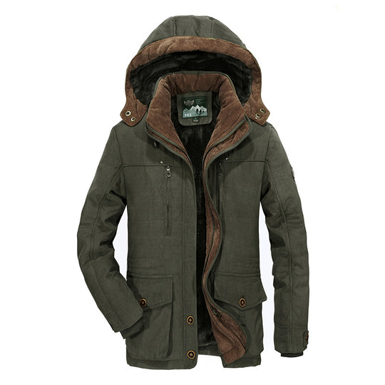 Herren Winterjacke Nord Taschen