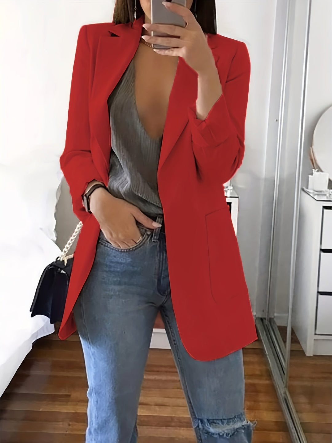 Lässiger Blazer In Übergröße - Arvani