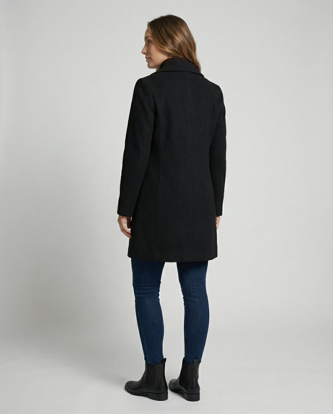 Eleganter Einreihmantel Damen