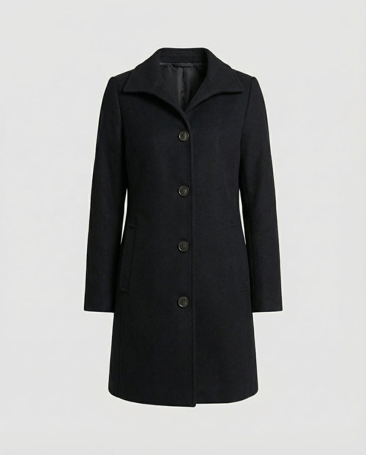 Eleganter Einreihmantel Damen