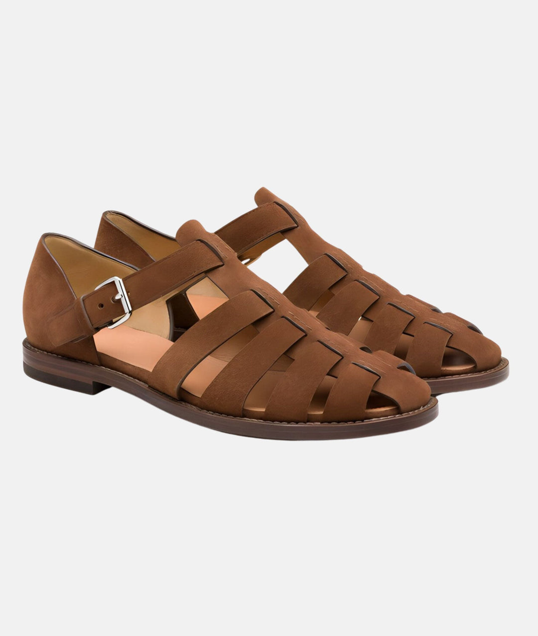 Modische Sandalen mit Riemen und einem eleganten Schnitt