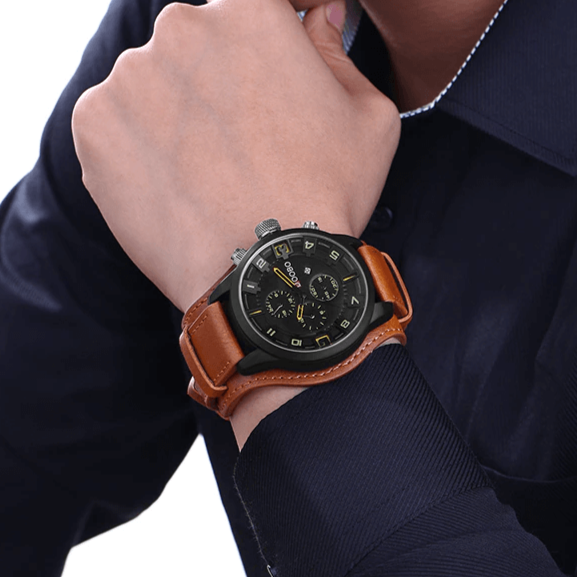 Nord Taschen | Luxe Navigator Uhr Lederband