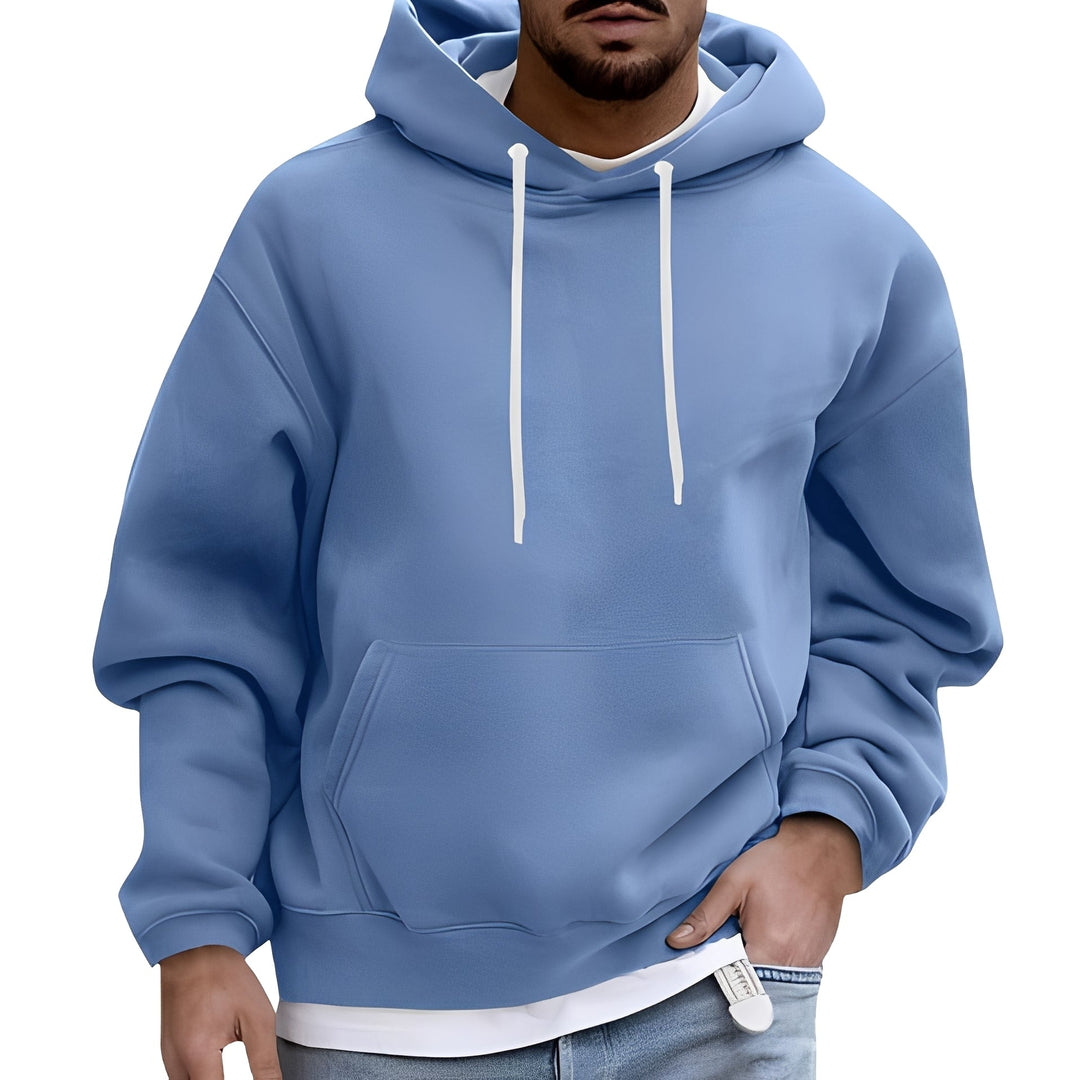 Lässiger Hoodie mit Tasche für Männer
