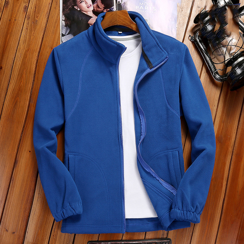 Fleecejacke Damen Reißverschluss-Fleece mit Stehkragen