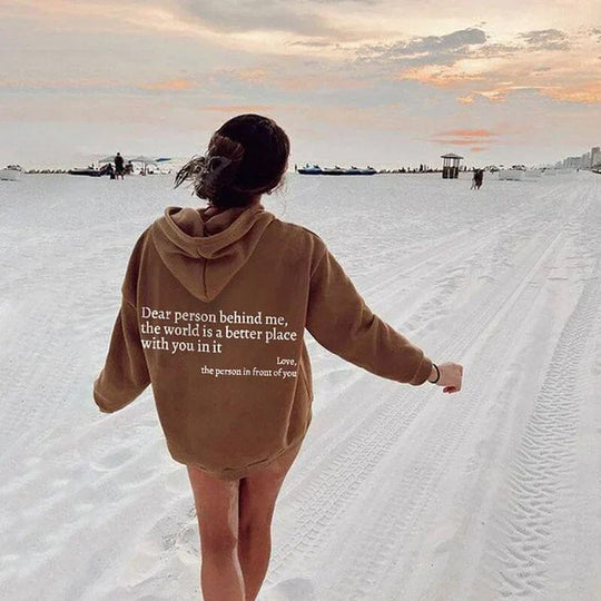 "Dear Person Behind Me" Hoodie Avellé