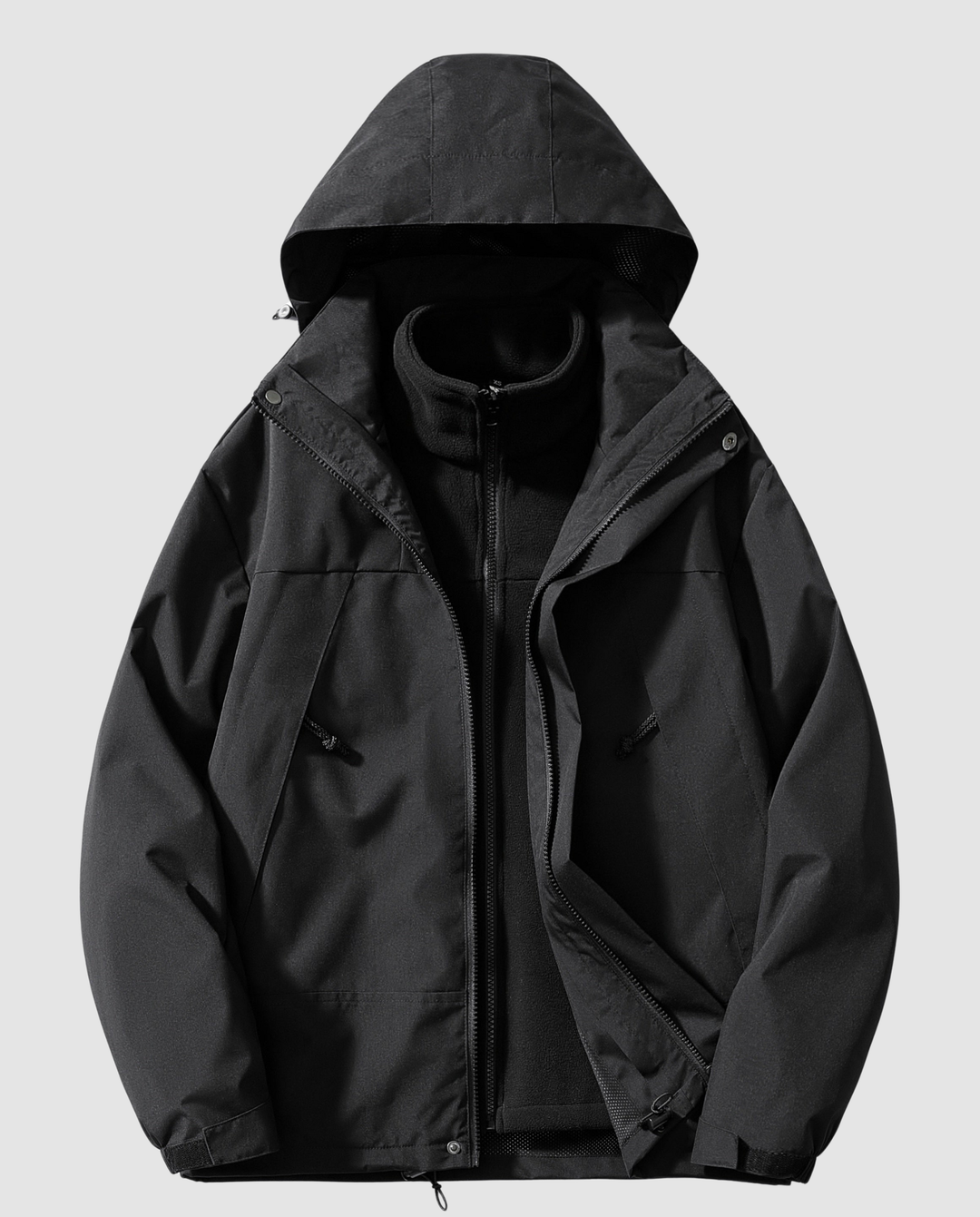 Warme Damen Winterjacke Fleece