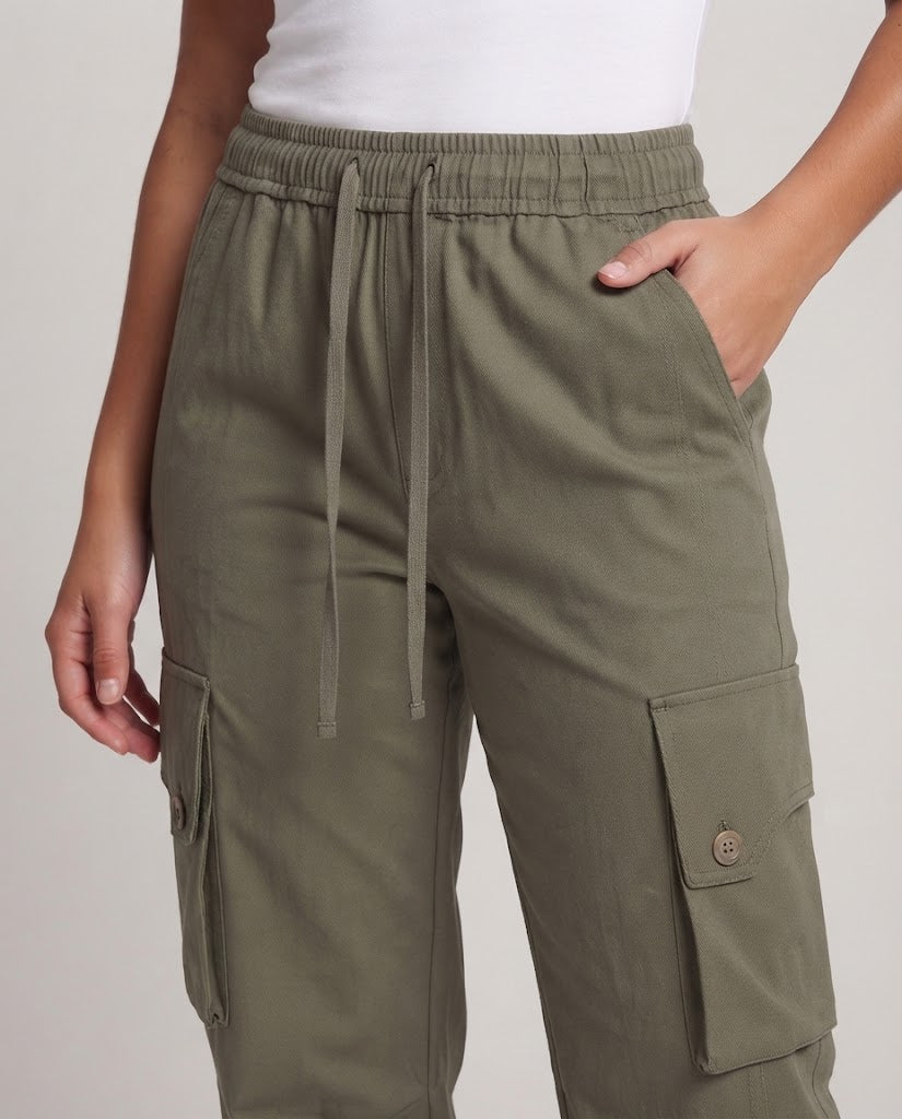 Damen Cargo-Hosen Nord Taschen