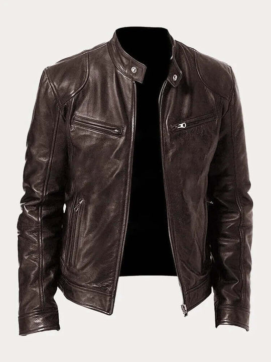 Herren Klassische Lederjacke - Vittorelli