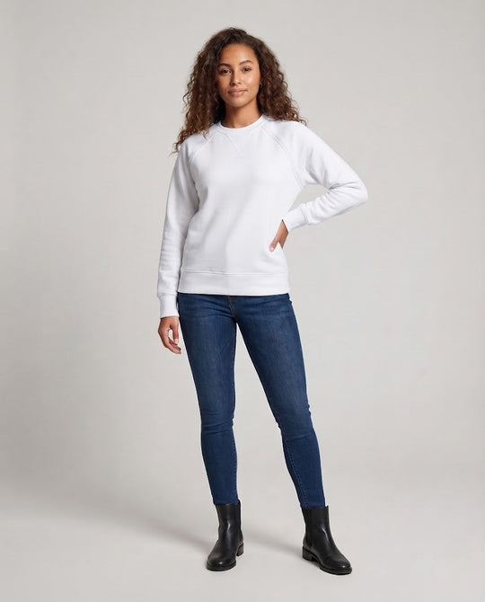 Damen Bequemer Pullover Nord Taschen