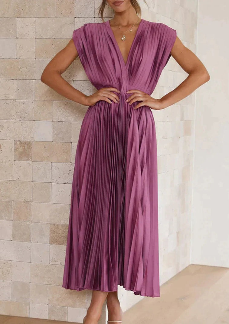Elegantes Maxikleid Aus Leichtem Stoff - Arvani
