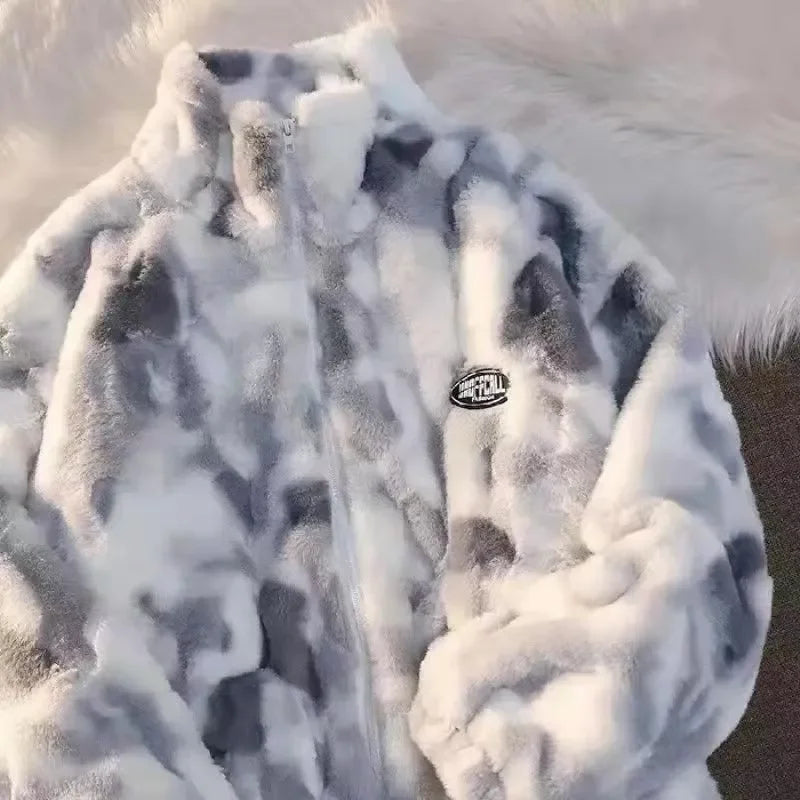 Batik-fleecejacke