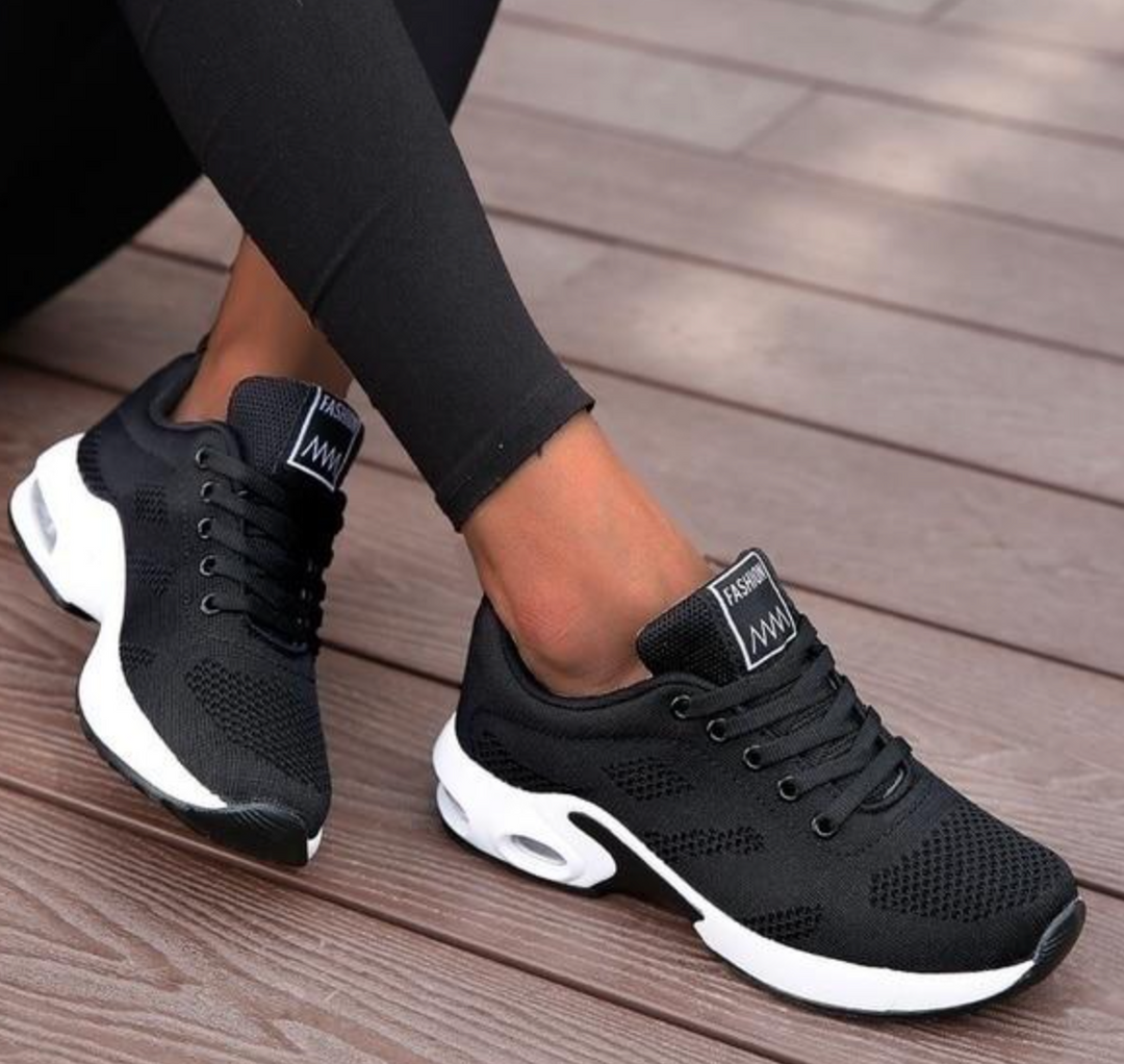 Orthopädische Leichte, Atmungsaktive Sport-Sneaker für Damen Sportlicher Casual-Running-Schuh mit Air-Cushion-Sohle