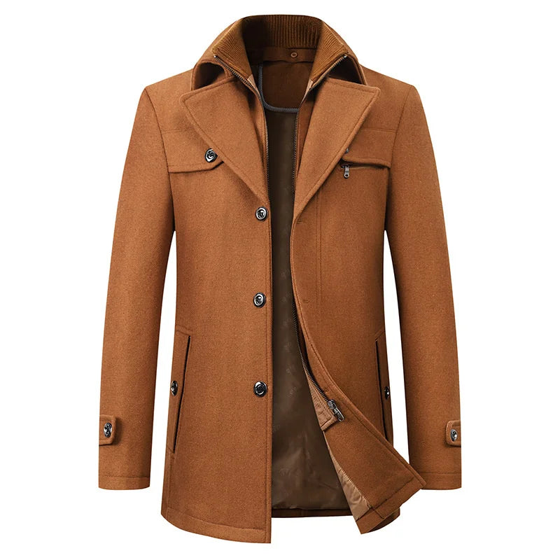 Moderne Wasserdichte Winterjacke Komfort
