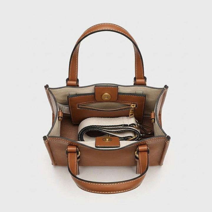 Nord Taschen | Damen Kleine Leder Top Handle Handtasche