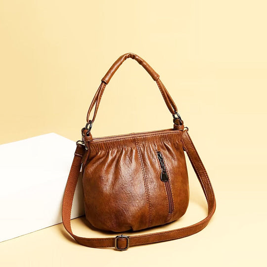 Nord Taschen | Ledertasche mit Reißverschluss