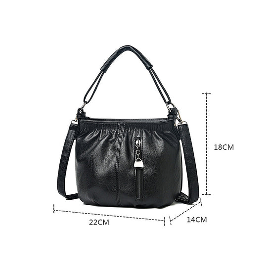Nord Taschen | Ledertasche mit Reißverschluss